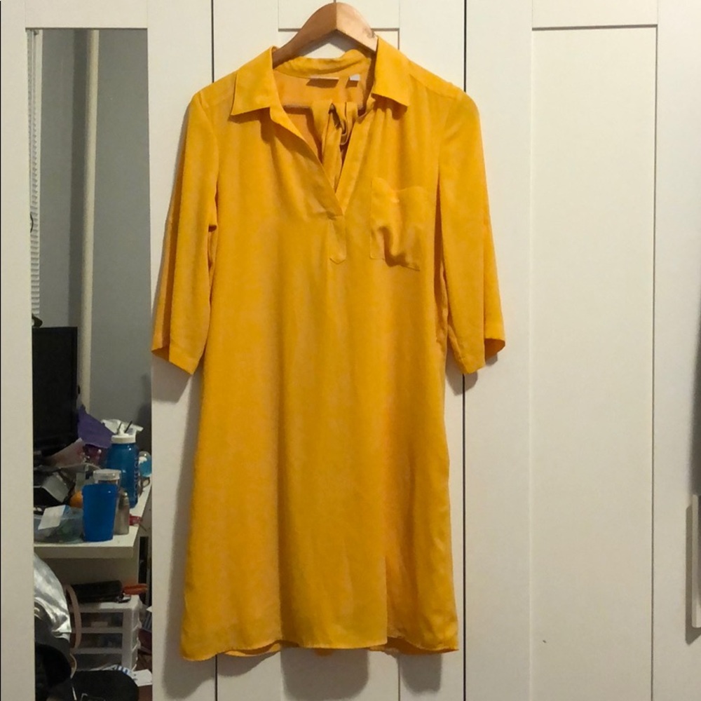 Yellow dress